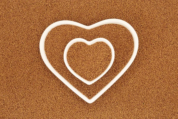 Camelina Seed Low Cholesterol Health Food Reduce Ldl Levels Cardiovascular — Stok fotoğraf