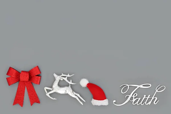 성탄절 그리고 배경의 Xmas New Year 시즌을 최소한의 디자인 — 스톡 사진