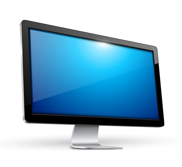 Televizní monitor — Stockový vektor