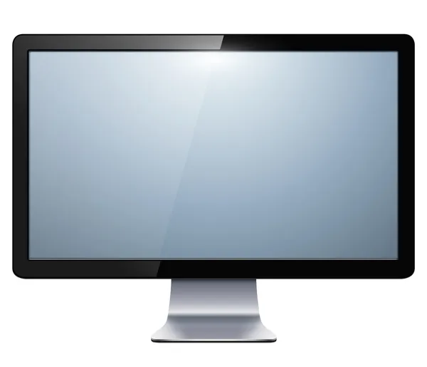 Monitor de TV — Vector de stock