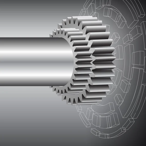 Technologische achtergrond — Stockvector