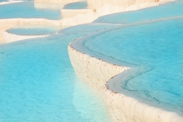 Pamukkale Traverten havuzları — Stok fotoğraf
