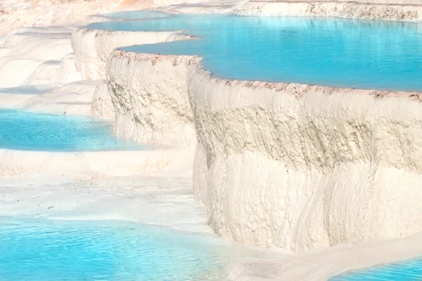 Pamukkale travertin medencék — Stock Fotó