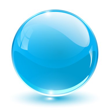3D crystal Küre
