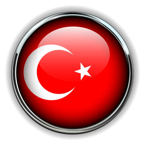 Botón Turquía — Archivo Imágenes Vectoriales