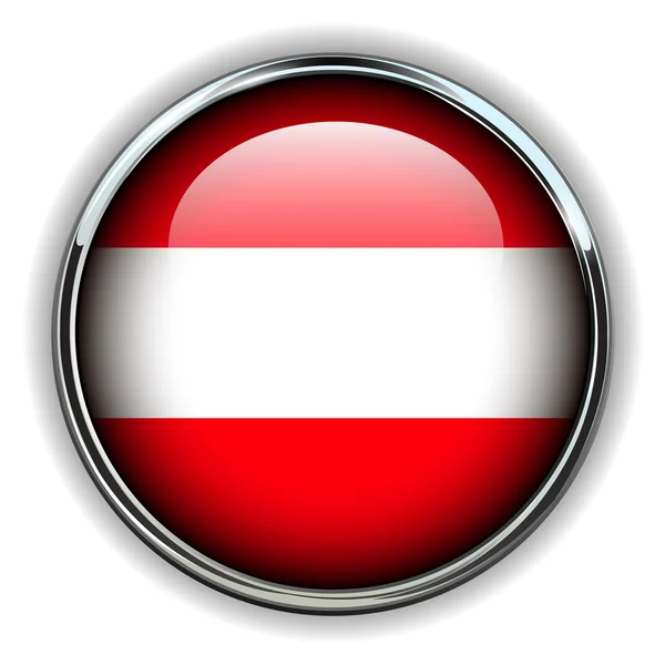 Austria button — Stock Vector