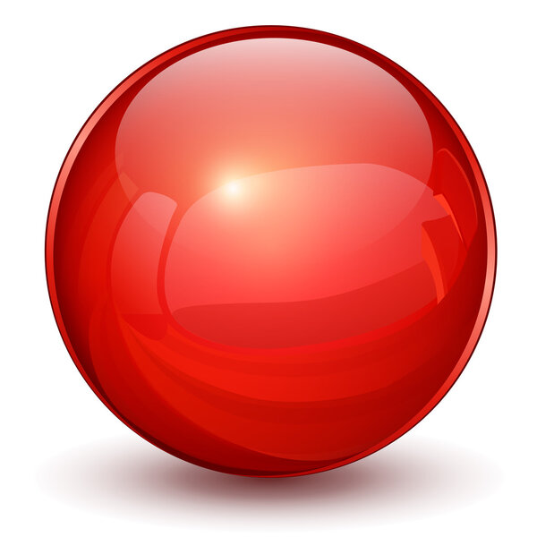 Red sphere
