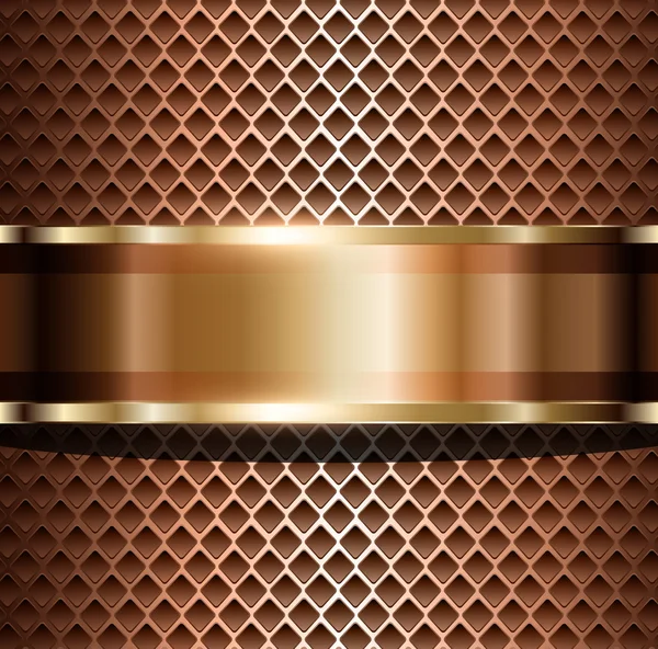 Background metallic — Stock Vector