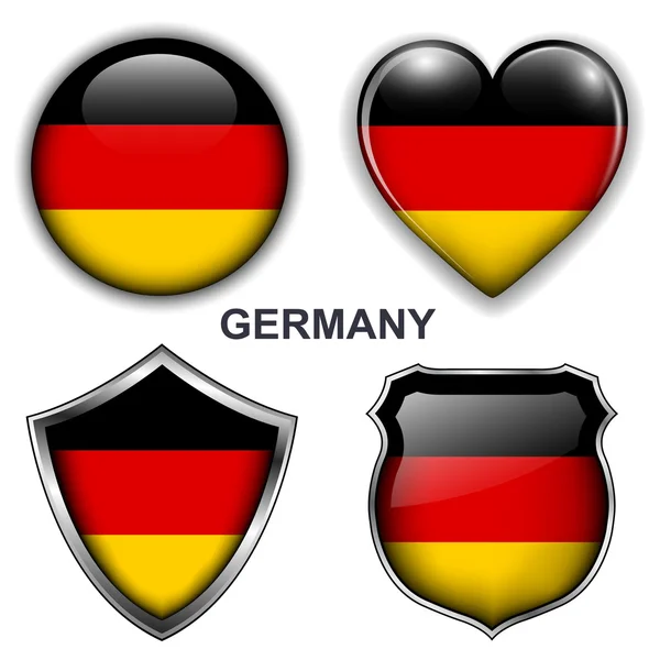 Niemcy ikony — Wektor stockowy