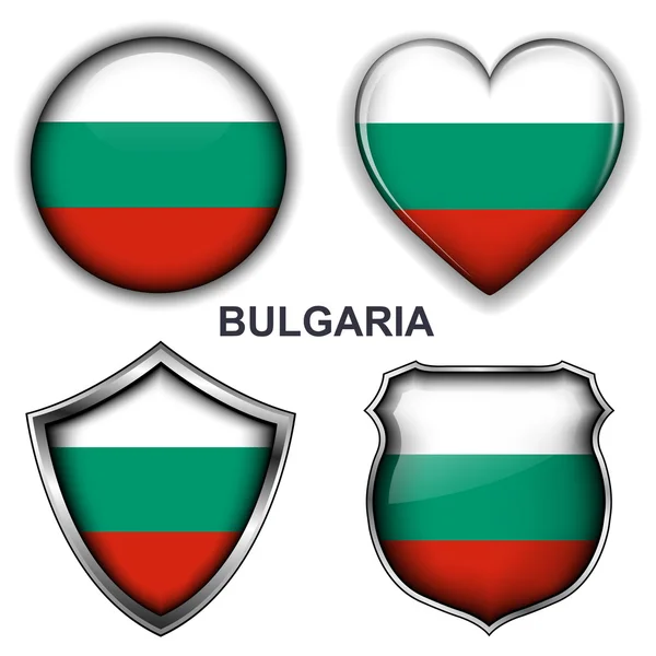 Bulgaria icons — Stock Vector