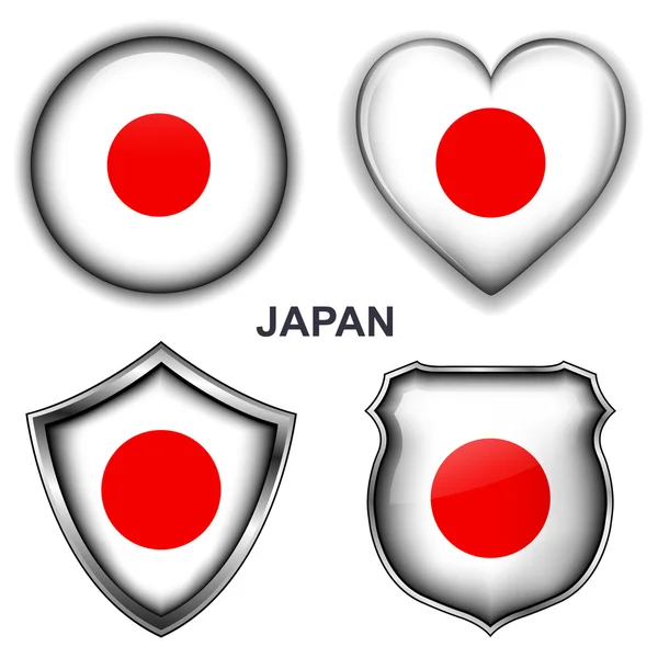 Japan icons — Stock Vector