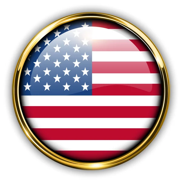 USA knop — Stockvector