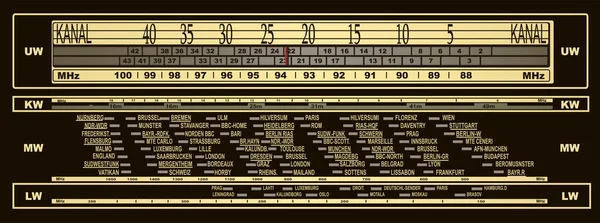 Vintage radyo arama