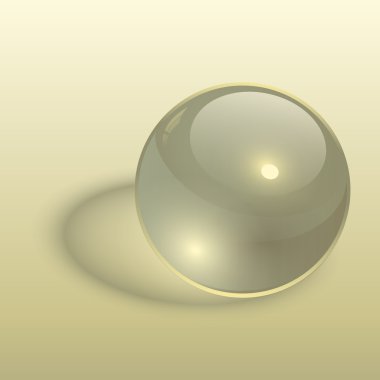 sfondo di sfera 3D 