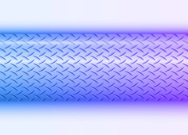 Fondo Azul Púrpura Con Bandera Patrón Placa Diamante Elegante Ilustración — Vector de stock