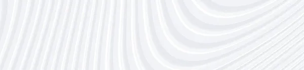 White Wavy Background Business Presentation Abstract Grey Stripes Elegant Pattern — Stock Vector