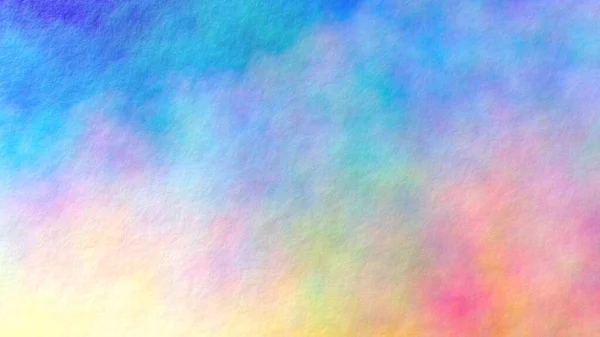 Soyut Suluboya Arkaplan Kağıt Dokusu Üzerine Renkli Akvaryum Gerçekçi Boyutlu — Stok fotoğraf