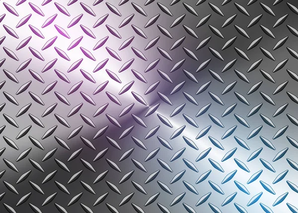 Argent Poli Fond Texture Acier Brillant Radial Chromé Gradient Métallique — Image vectorielle