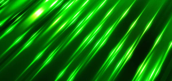 Green Metal Texture Background Interesting Striped Chrome Green Waves Pattern — Stock Photo, Image