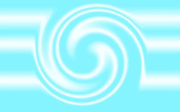 Fond Bleu Abstrait Avec Motif Spirale Illustration Vectorielle Rayée Bleue — Image vectorielle