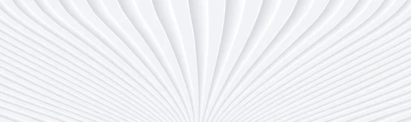 Abstract Witte Achtergrond Met Burst Patroon Interessante Minimale Wit Grijs — Stockvector