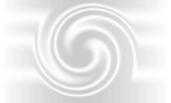 Abstraktní Šedé Pozadí Spirálovým Vzorem Zajímavá Bílá Proužkovaná Vektorová Ilustrace — Stockový vektor