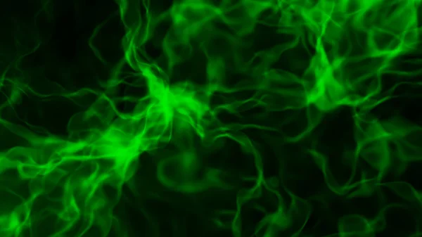 Πράσινο Απομακρύνονται Φόντο Λαμπερό Μοτίβο Καπνού Πλάσματος Καθιστούν Εικονογράφηση — Φωτογραφία Αρχείου