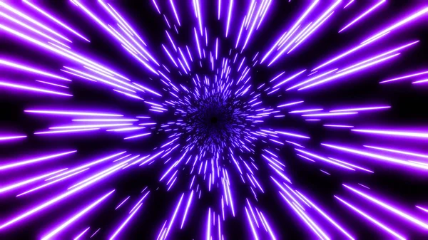 Abstract Background Neon Glow White Purple Colors Cosmic Speed Concept — Stock Photo, Image