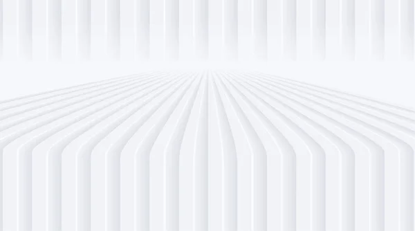 Abstrakter Weißer Hintergrund Mit Linienmuster Minimale Weiß Grau Gestreifte Vektorhintergrund — Stockvektor