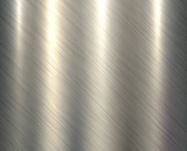 金属銀鋼の質感の背景 ブラッシュメタルテクスチャプレートパターン ベクトルイラスト — ストックベクタ