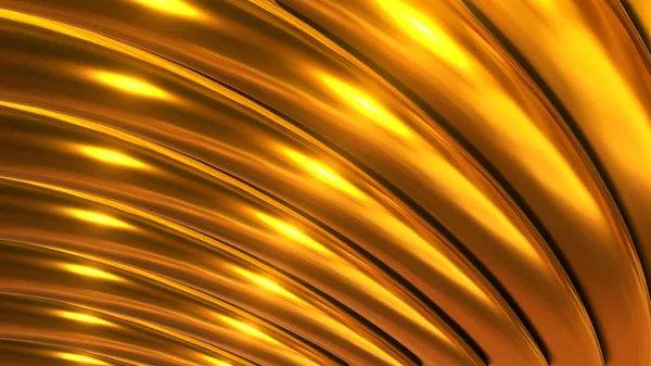 Gold Metallic Background Shiny Striped Metal Golden Abstract Background Technology — Φωτογραφία Αρχείου