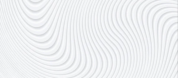 Абстрактний Білий Фон Візерунком Ліній Мінімально Білий Сірий Смугастий Фон — стоковий вектор