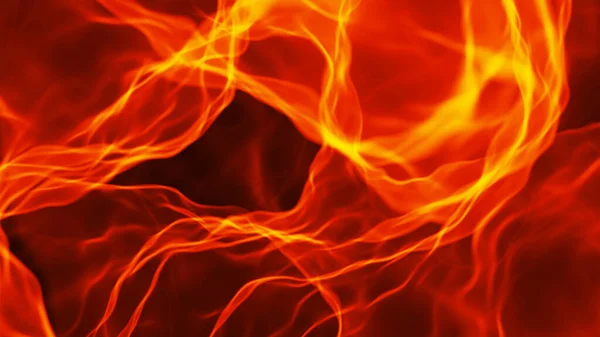 Fond Texture Flammes Feu Motif Réaliste Abstrait Flammes Orange Illustration — Photo