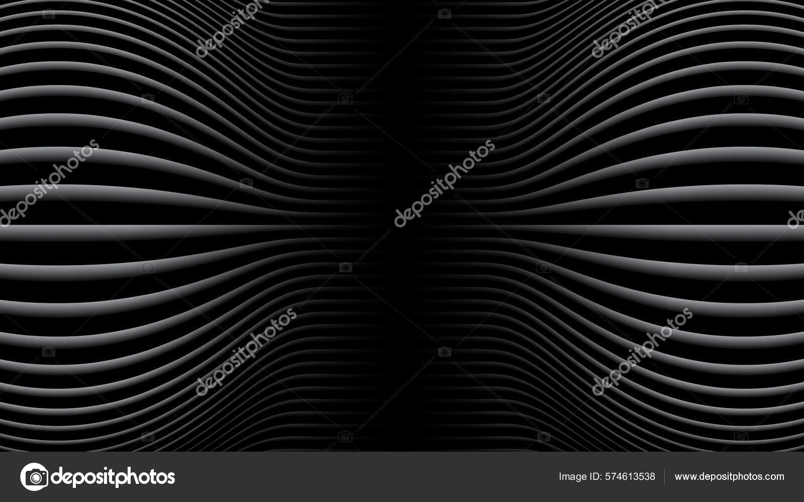Abstrakt Svart Bakgrunn Med Linjemønster Symmetrisk Minimal Mørk Stripet  Vektorbakgrunnsillustrasjon stockvektor © cobalt88 #574613538, image size:1600x998