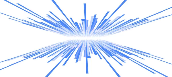 Abstract Achtergrond Gestreepte Dynamische Achtergrond Met Blauwe Lijnen Witte Vector — Stockvector