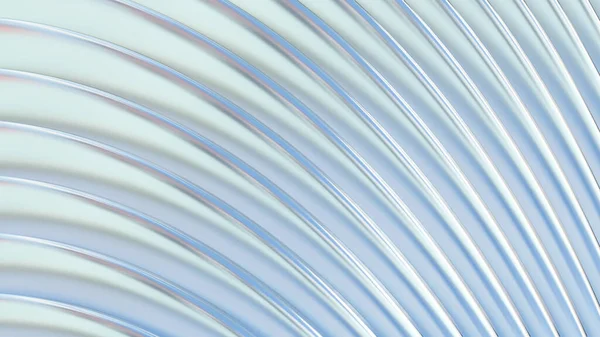 Silver Blue Chrome Metallic Background Shiny Striped Metal Abstract Background — Stockfoto