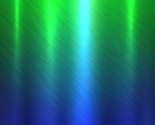 金属青緑のテクスチャの背景 ブラッシュメタルテクスチャプレートパターン 多色ベクトルイラスト — ストックベクタ