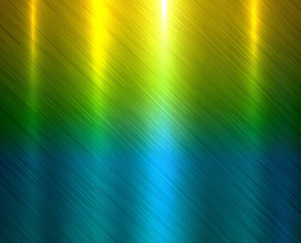 Metall Gold Grüne Textur Hintergrund Gebürstete Metallische Textur Plattenmuster Mehrfarbige — Stockvektor