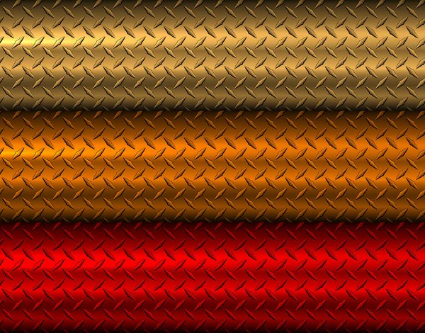 Orange Rote Textur Aus Poliertem Stahl Glänzendes Chrom Metallic Mit — Stockvektor