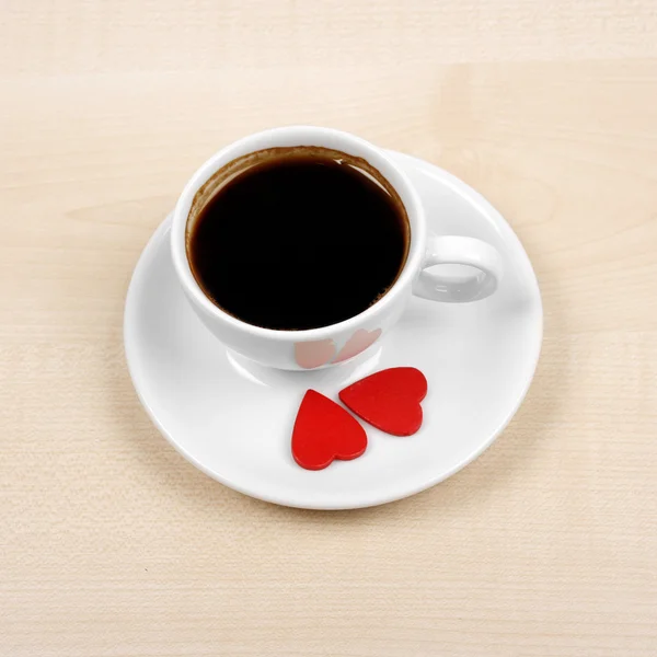 Tempo di caffè e tempo di amore — Foto Stock