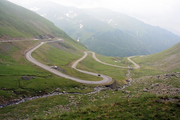 Strada in montagna — Foto Stock