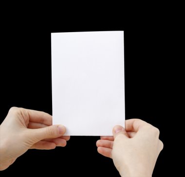 siyah üzerine beyaz el