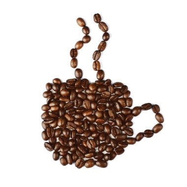 kahve kahve çekirdekleri ile yapılan 