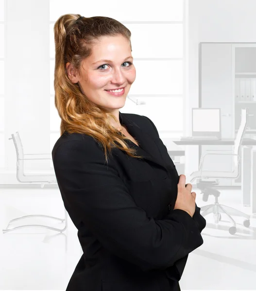 Woman in business wear — Stock Photo, Image