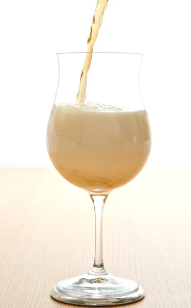 Ett glas öl — Stockfoto