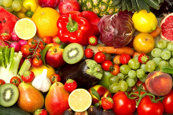 Fruit and vegetables — Stock Photo, Image