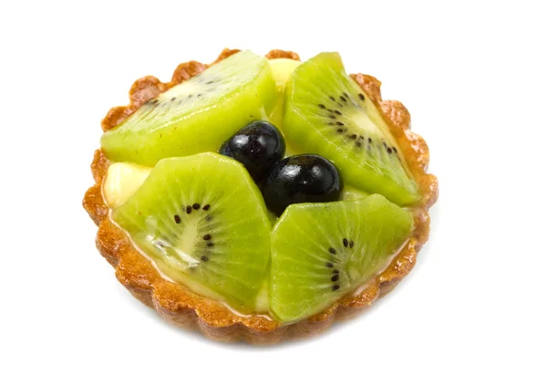 Свіжі фрукти пиріг — стокове фото