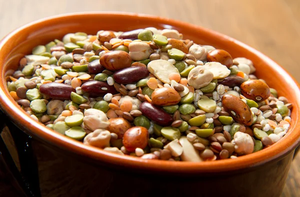 Vegetables in crock pot — Stock Photo, Image