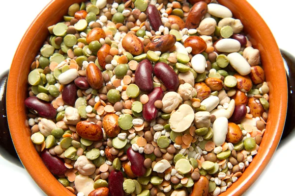 Vegetables in crock pot — Stock Photo, Image