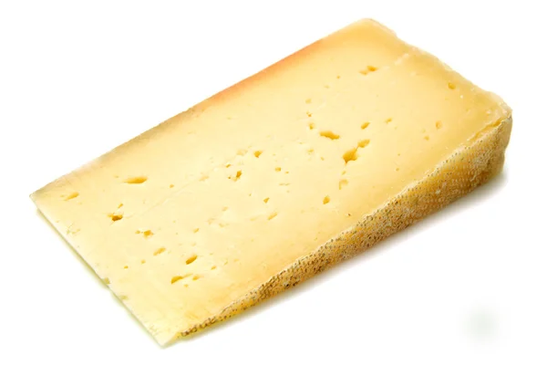 Kaas geïsoleerd op een witte achtergrond — Stockfoto